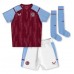 Billige Aston Villa Moussa Diaby #19 Børnetøj Hjemmebanetrøje til baby 2023-24 Kortærmet (+ korte bukser)